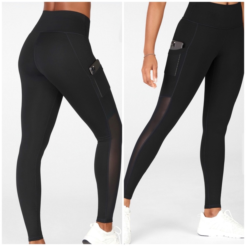 High waisted flattering workout leggings w pockets